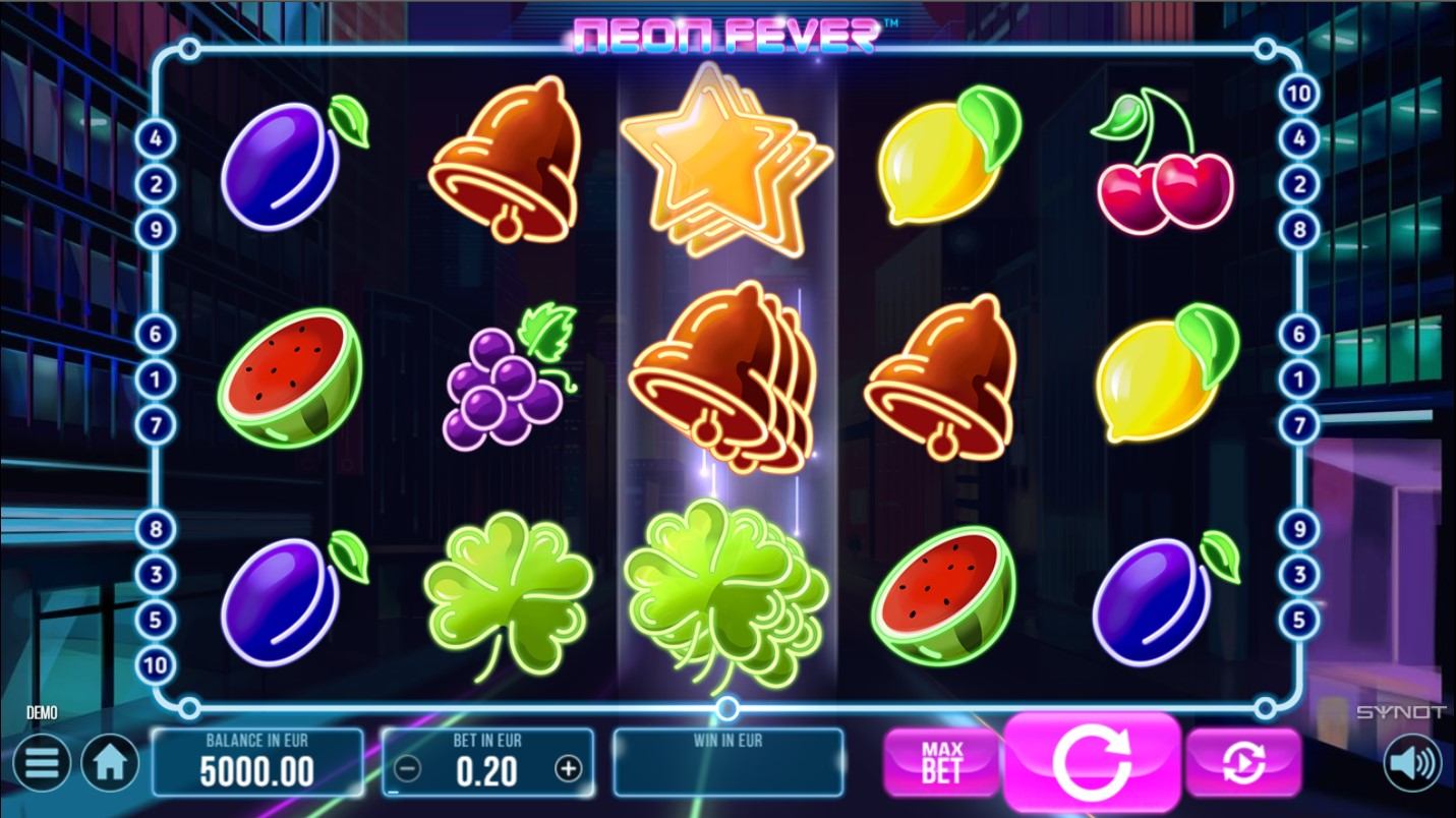 Neon Fever Gameplay Image