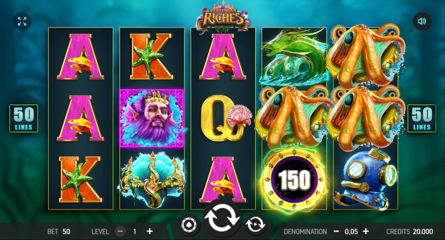 Neptunian Riches Gameplay Image