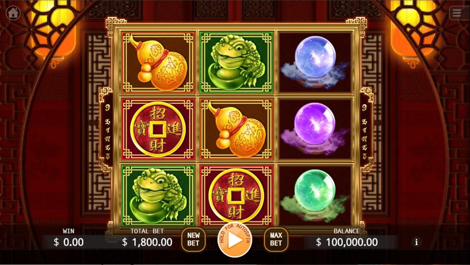 Nine Lucks Gameplay Image