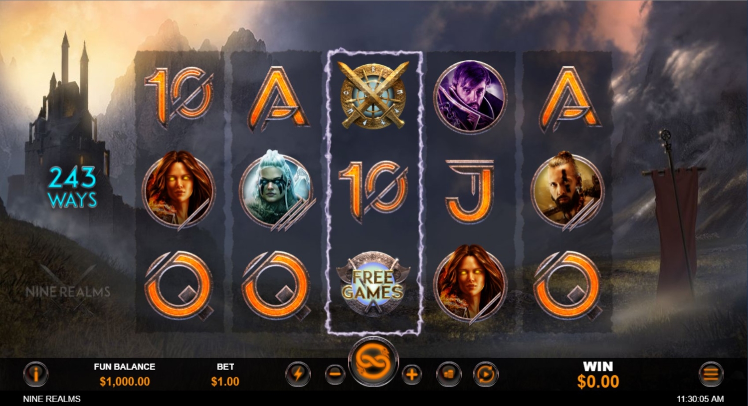 Nine Realms Gameplay Image