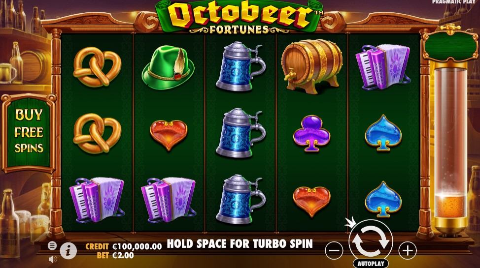 Octobeer Fortunes Gameplay Image