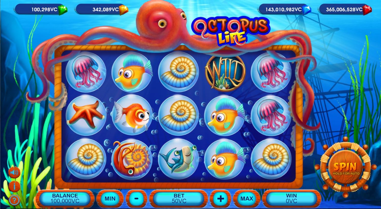 Octopus Life Gameplay Image