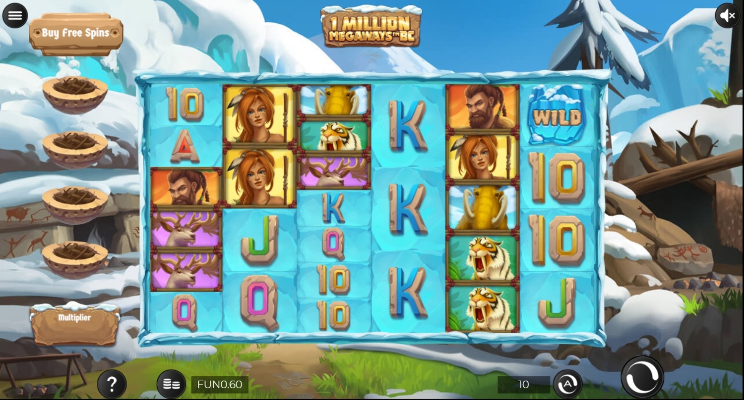 One Million BC Megaways Gameplay Image