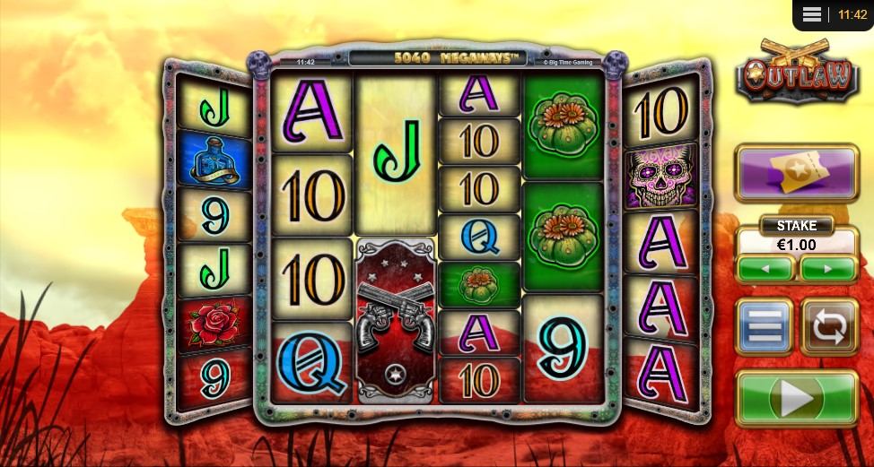 Outlaw Megaways Gameplay Image
