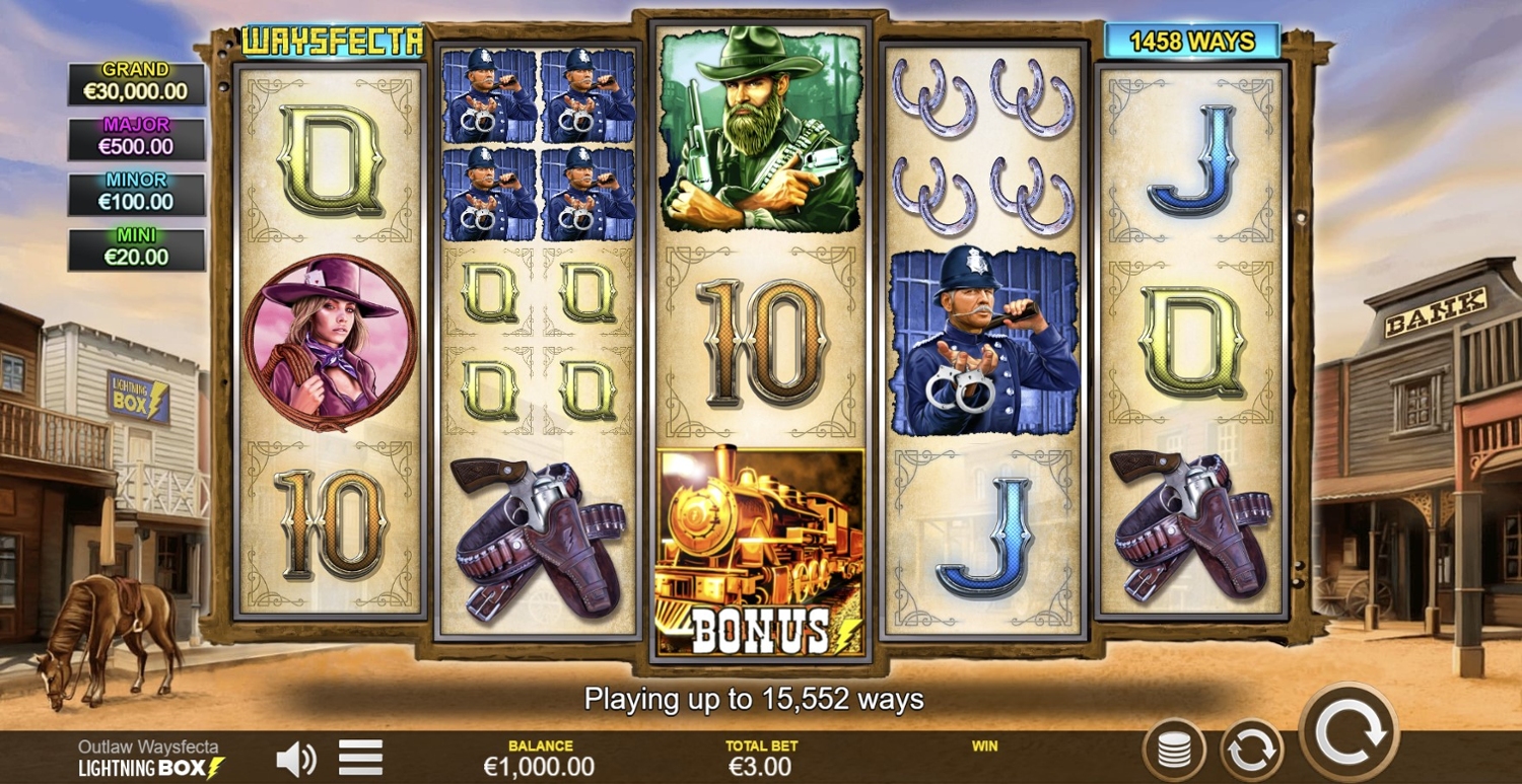 Outlaw Waysfecta Gameplay Image