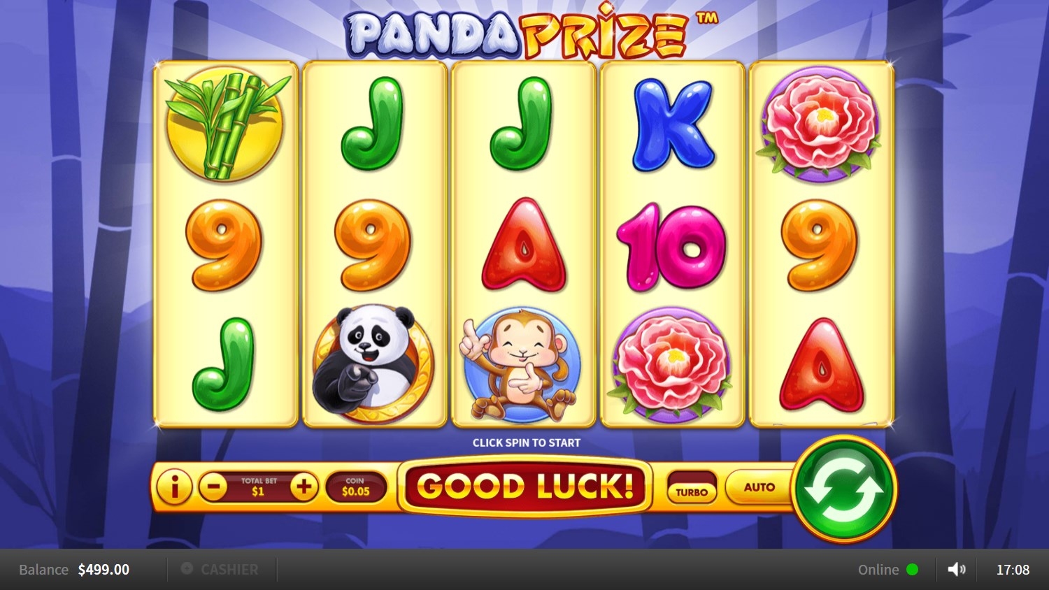 Panda Prize Gameplay Image