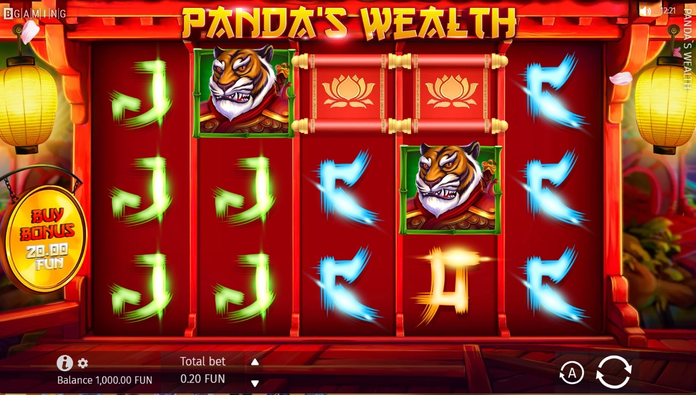 Panda’s Wealth Gameplay Image