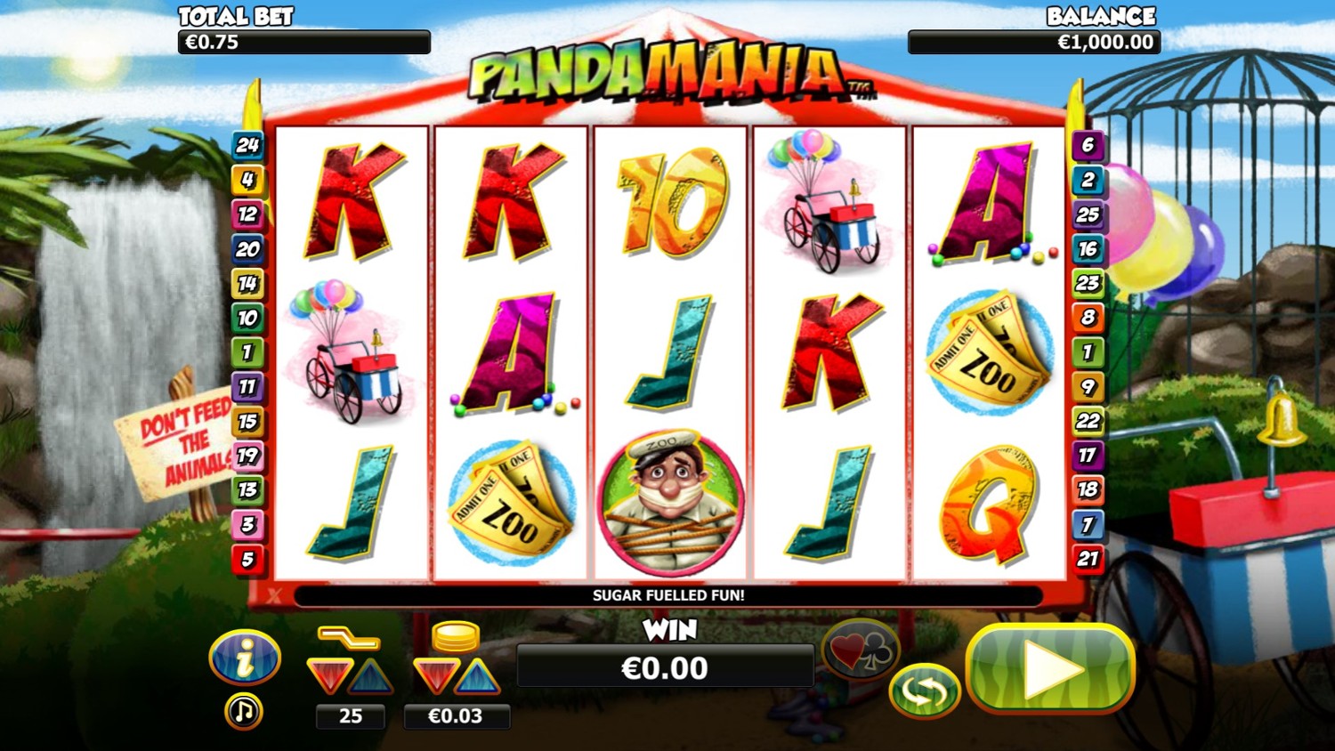 Pandamania Gameplay Image