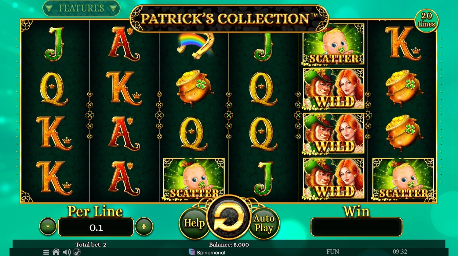 Patrick’s Collection: 20 Lines Gameplay Image