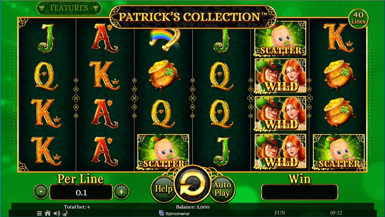 Patrick’s Collection: 40 Lines Gameplay Image