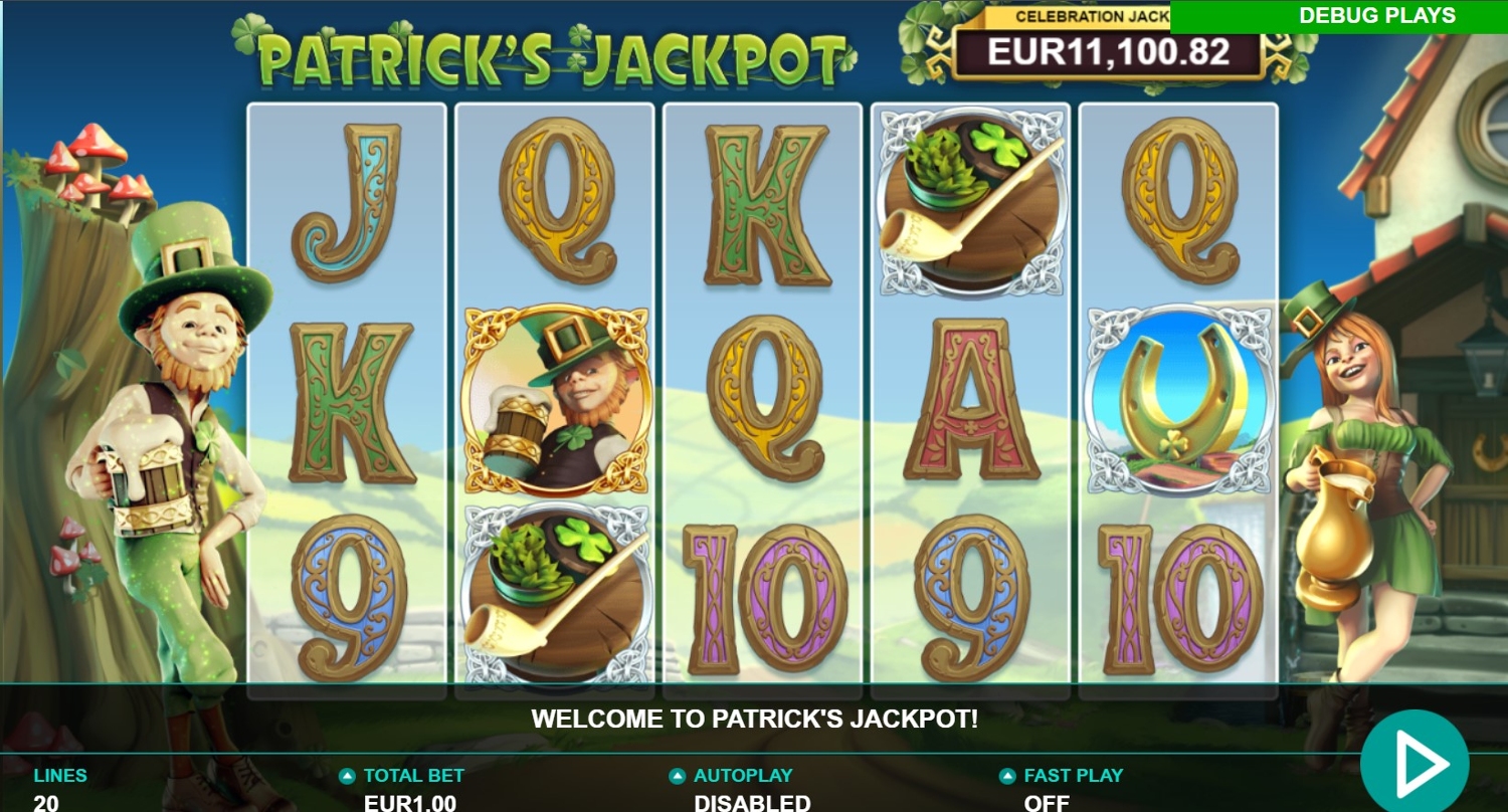 Patrick’s Jackpot Gameplay Image