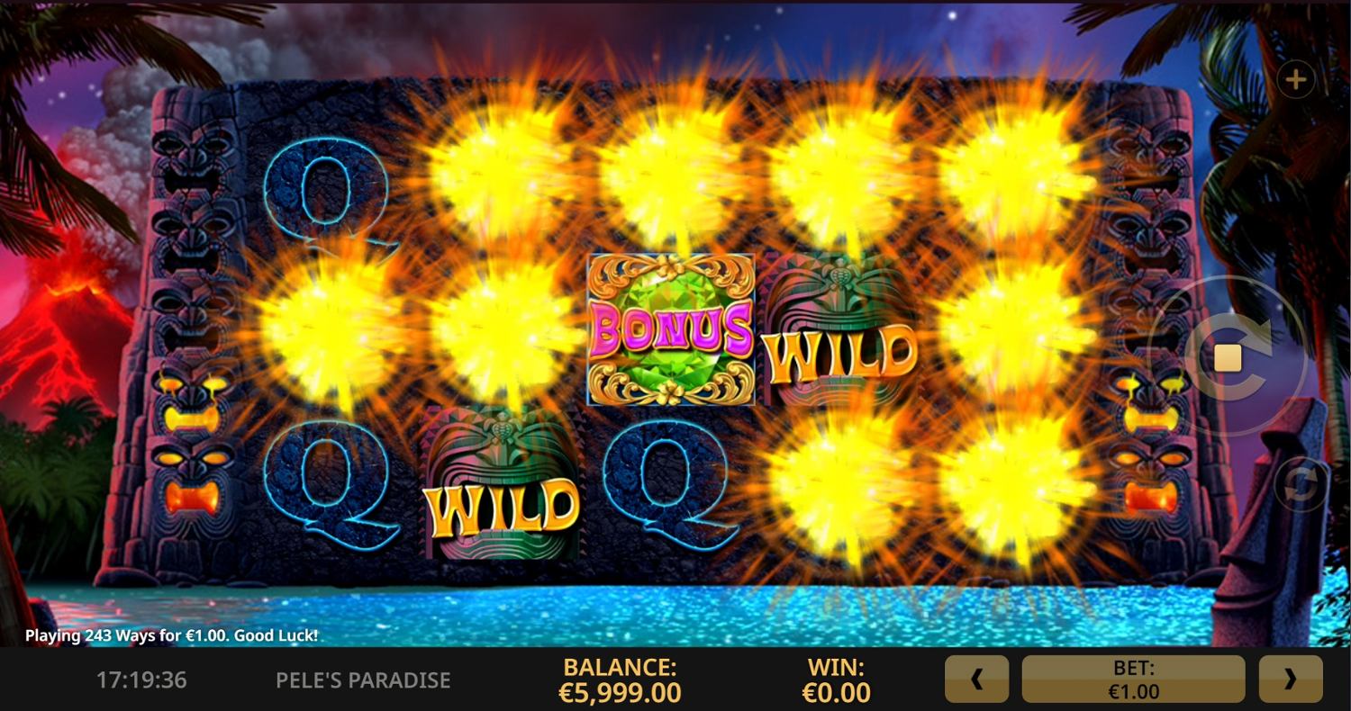 Pele’s Paradise Gameplay Image