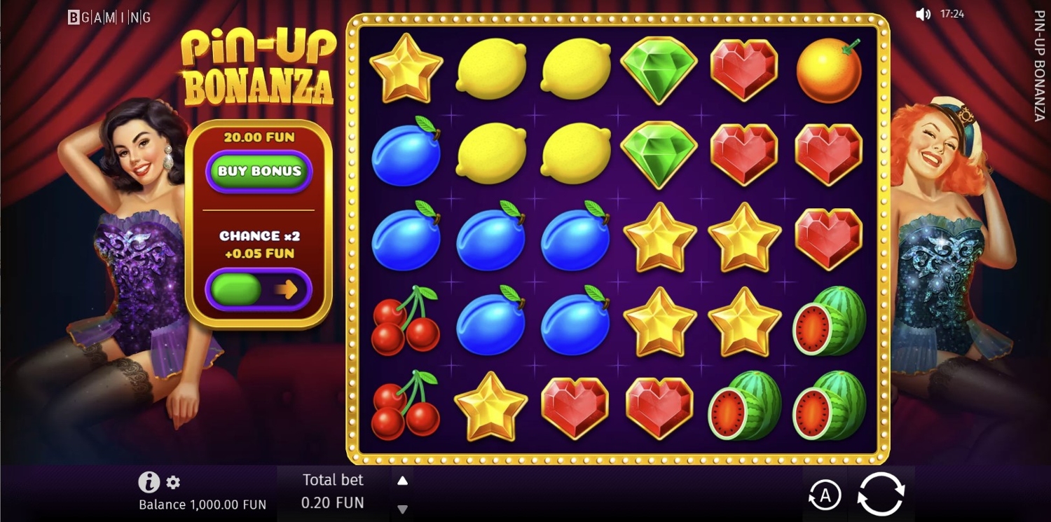 Pin-Up Bonanza Gameplay Image