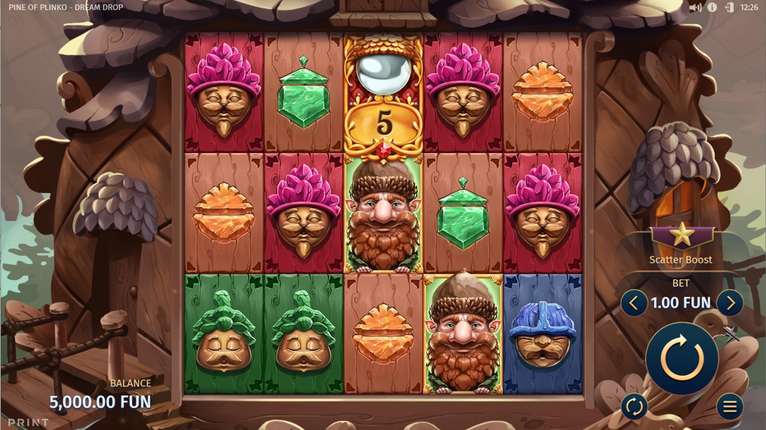 Pine of Plinko: Dream Drop Gameplay Image