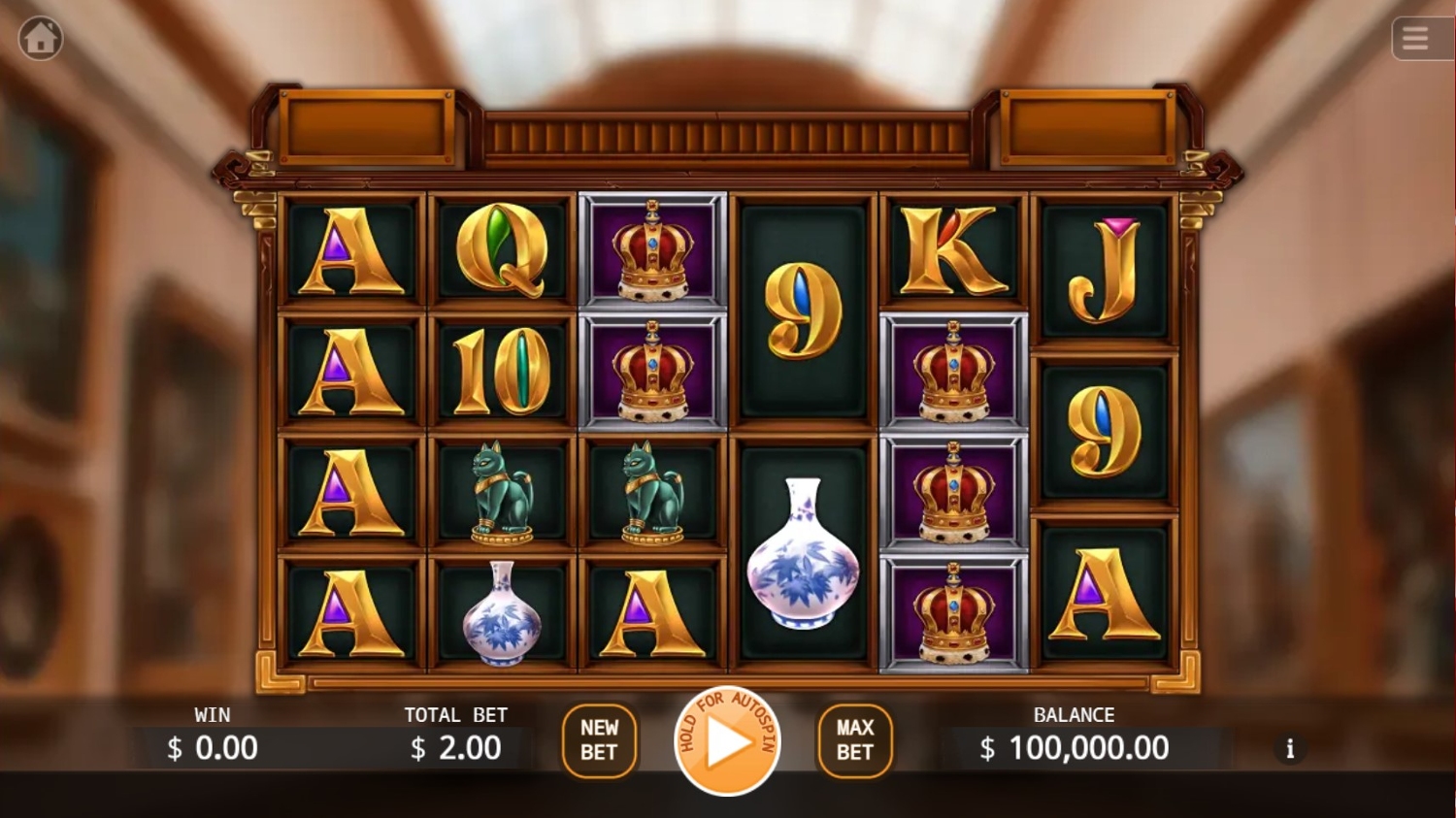 Priceless Museum Fusion Reels Gameplay Image