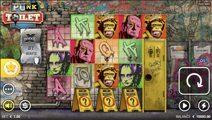 Punk Toilet Gameplay Image