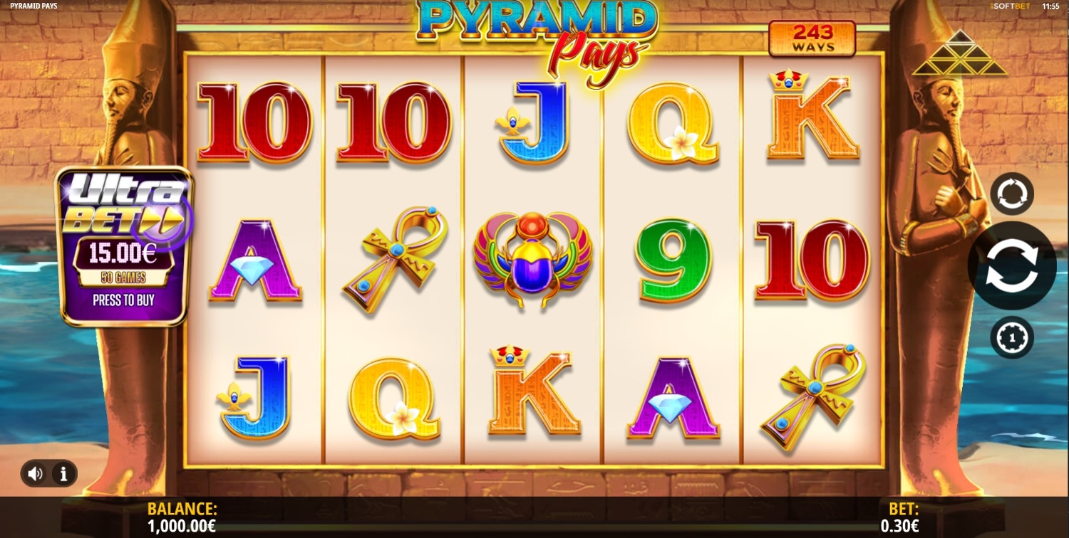 Pyramid Pays Gameplay Image