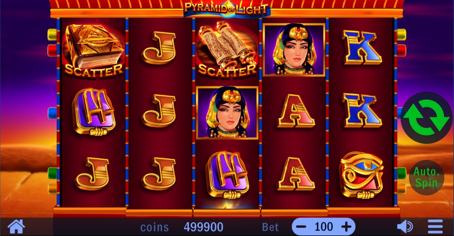 Pyramid of Light Gameplay Image