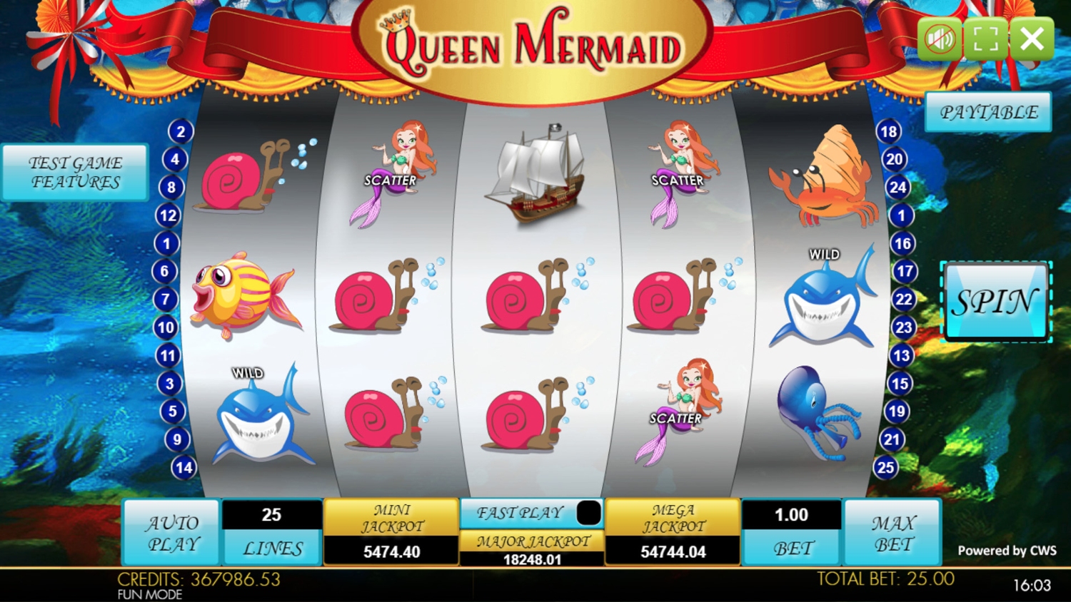 Queen Mermaid Gameplay Image