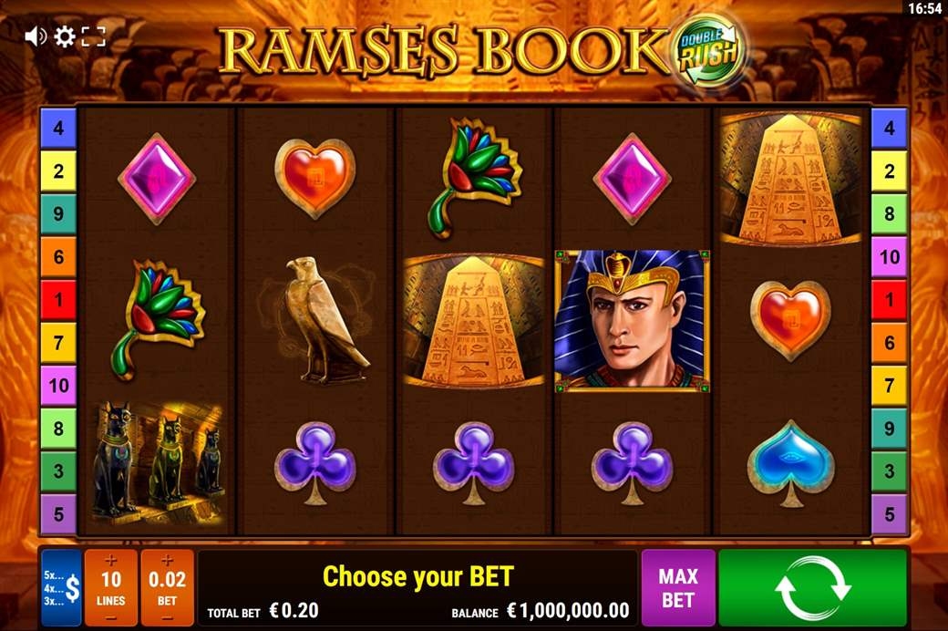 Ramses Book – Double Rush Gameplay Image