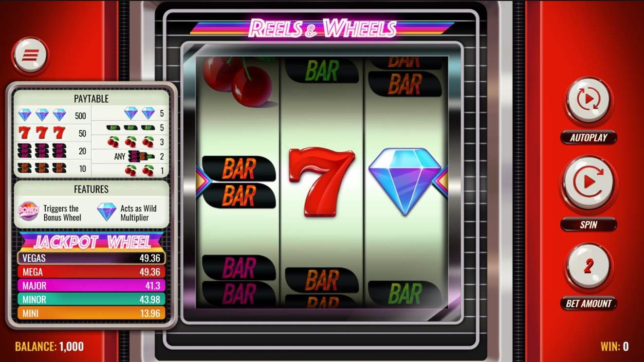 Reels & Wheels Gameplay Image