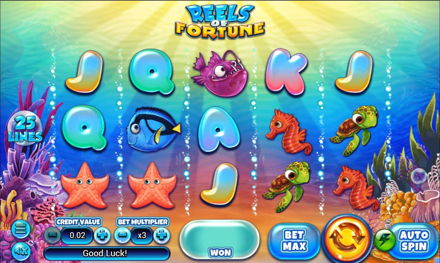 Reels Of Fortune Gameplay Image