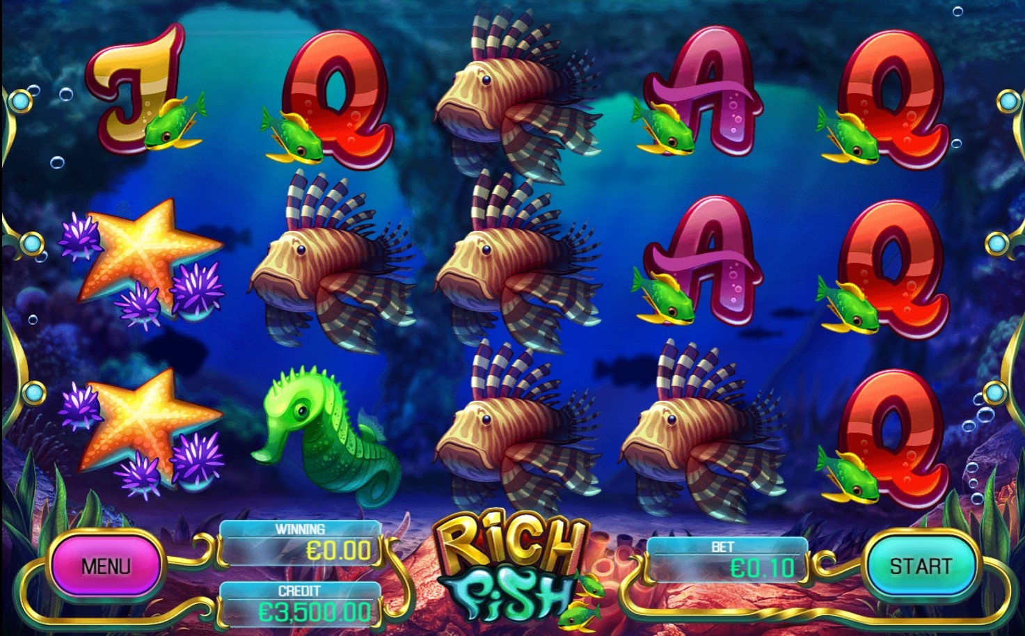 Rich Fish Gameplay Image
