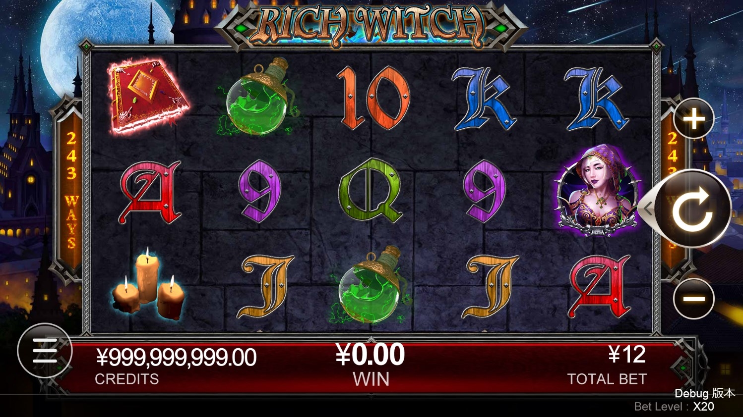 Rich Witch Gameplay Image