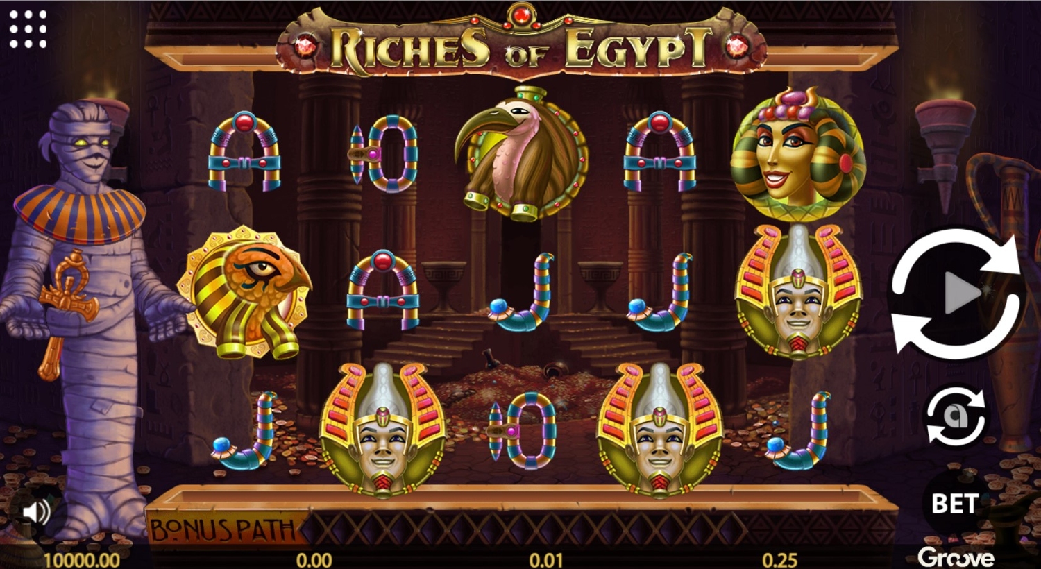 Riches of Egypt Gameplay Image
