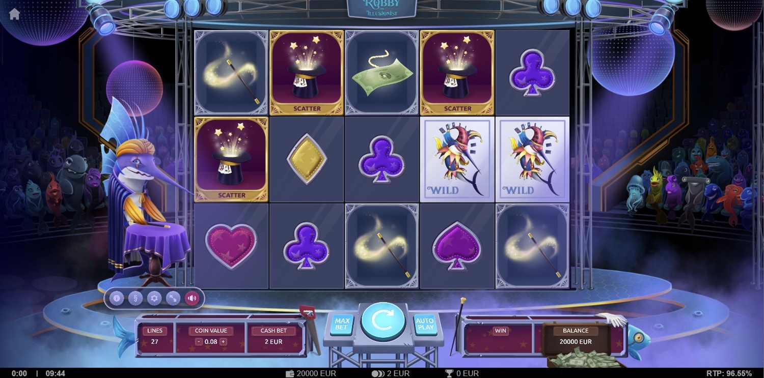Robby the Illusionist Gameplay Image