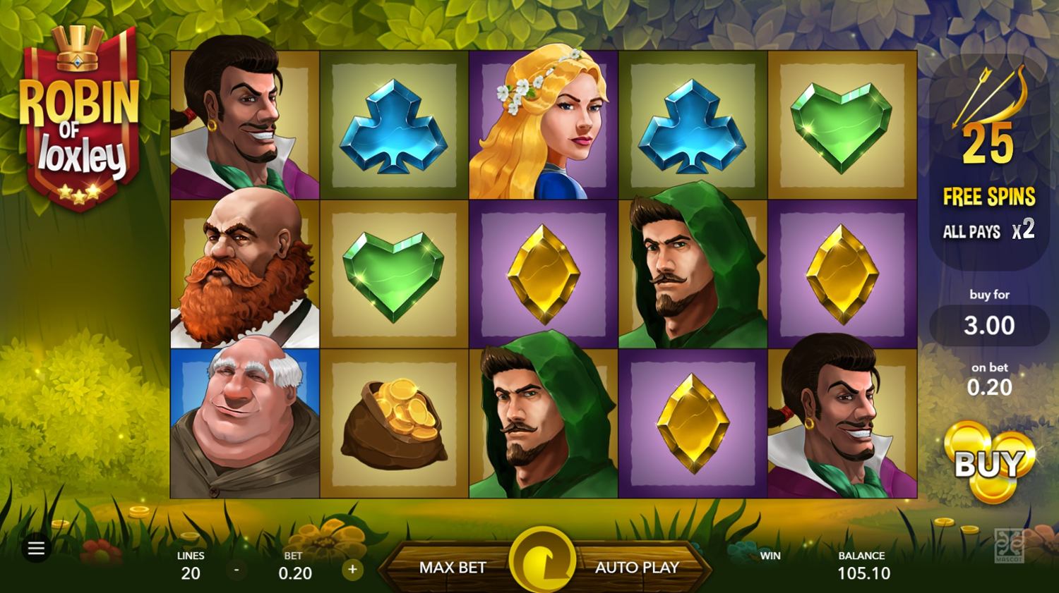 Robin of Loxley Gameplay Image