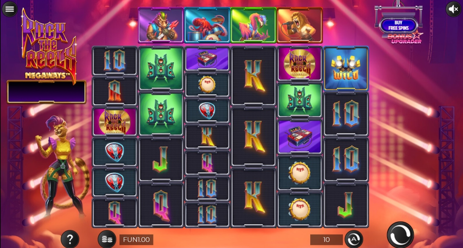 Rock the Reels Megaways Gameplay Image