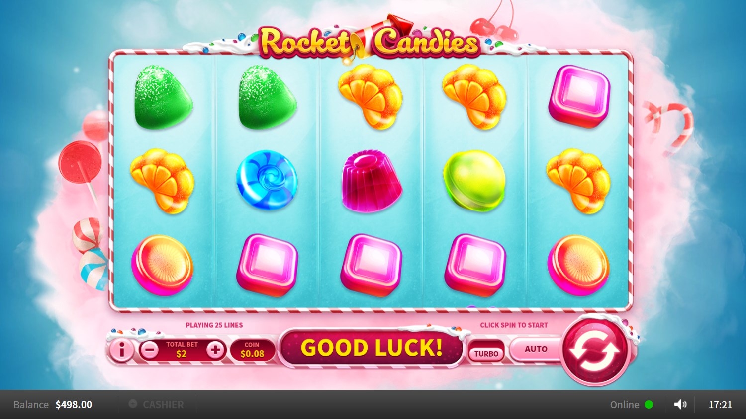 Rocket Candies Gameplay Image
