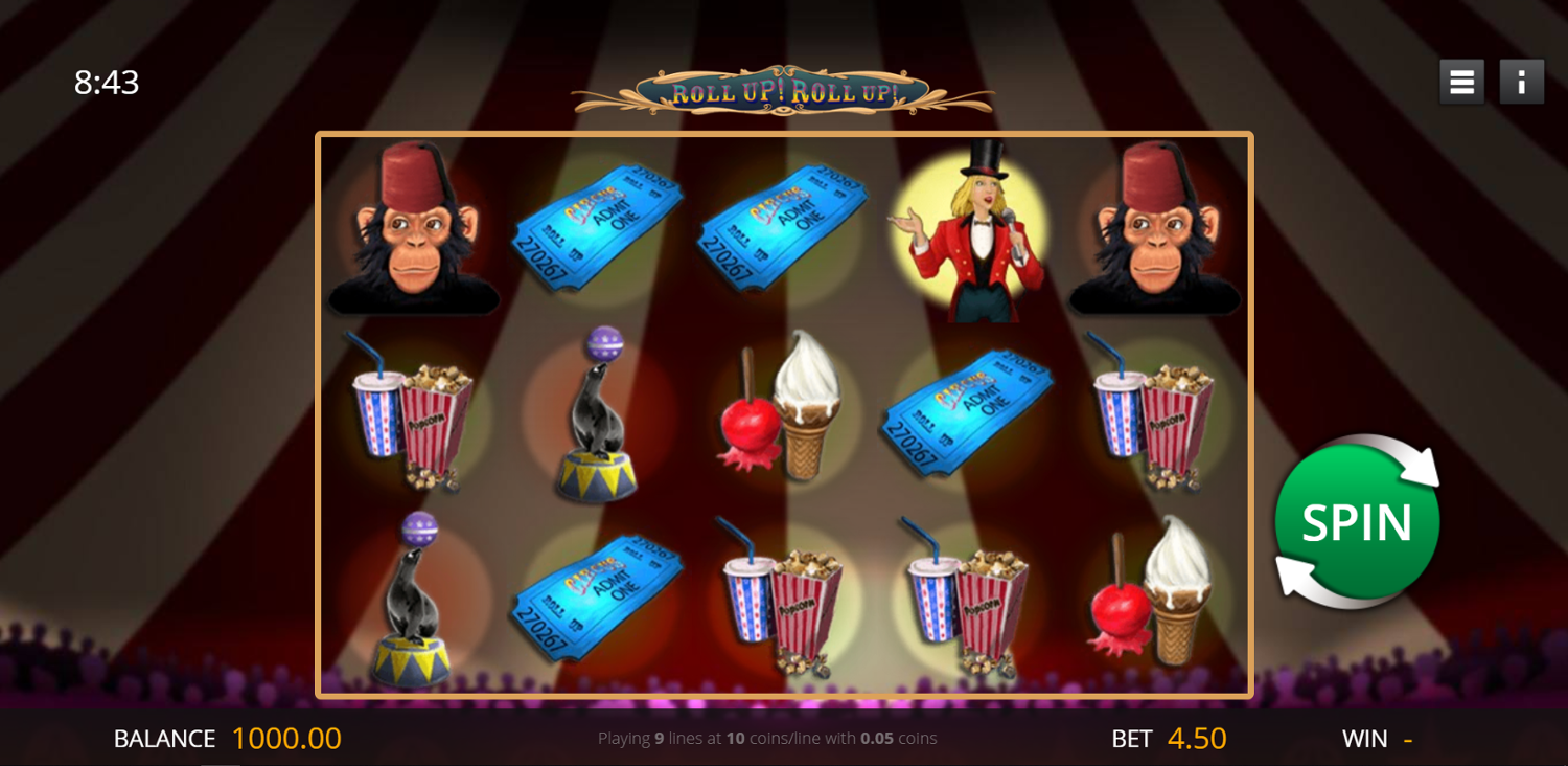 Roll up! Roll up! Gameplay Image