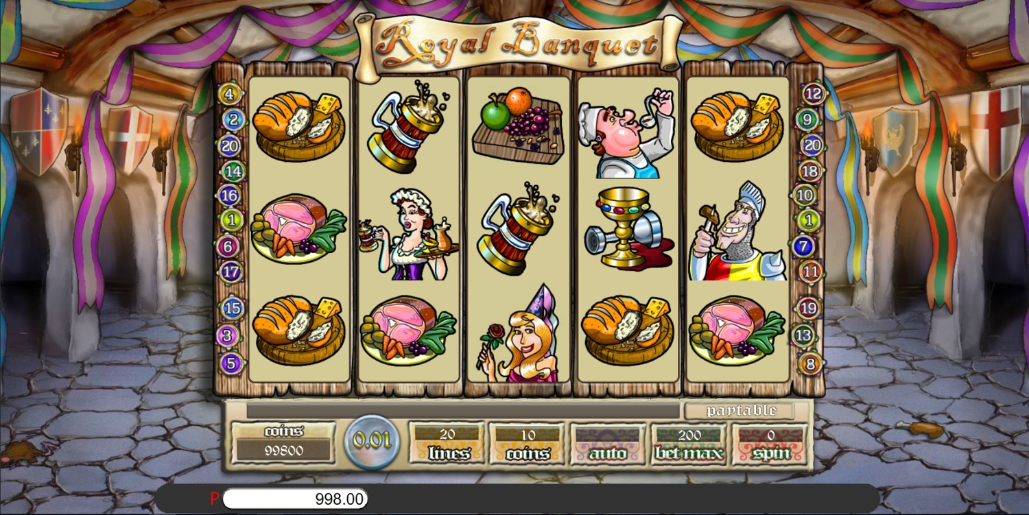 Royal Banquet Gameplay Image
