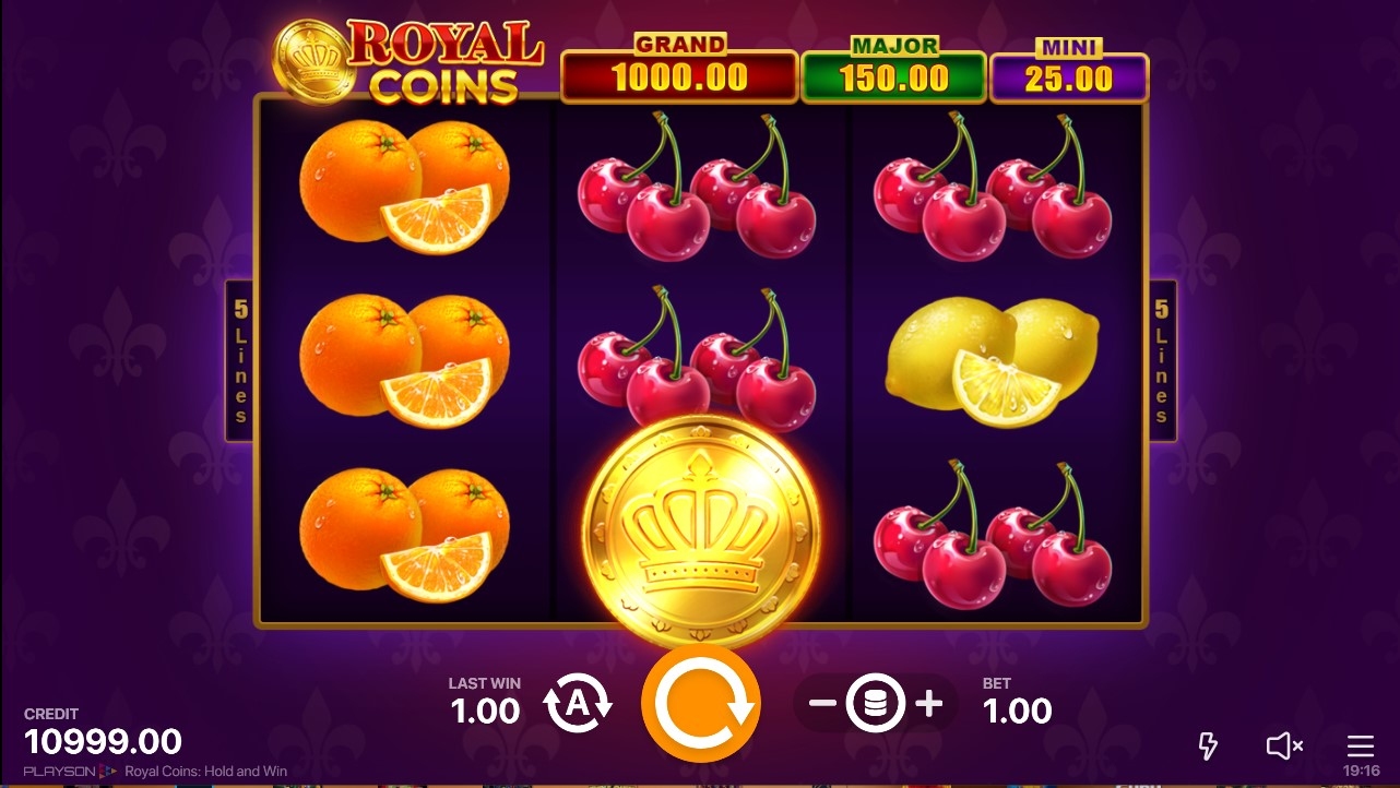 Royal Coins Gameplay Image