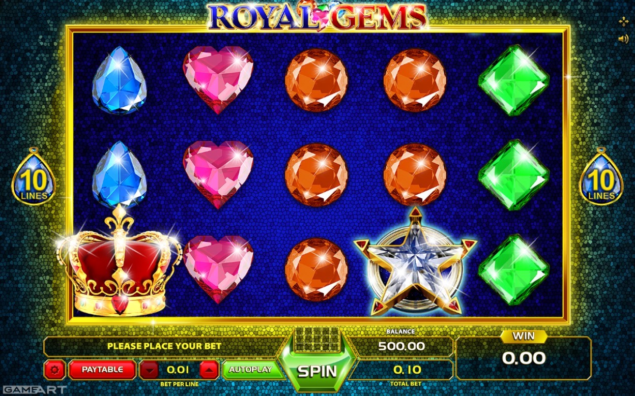 Royal Gems Gameplay Image