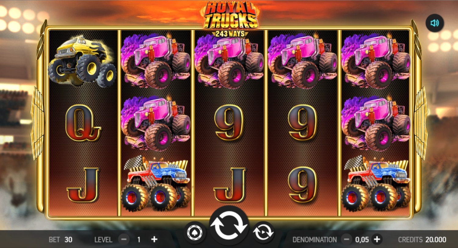 Royal Trucks: 50 Lines Gameplay Image