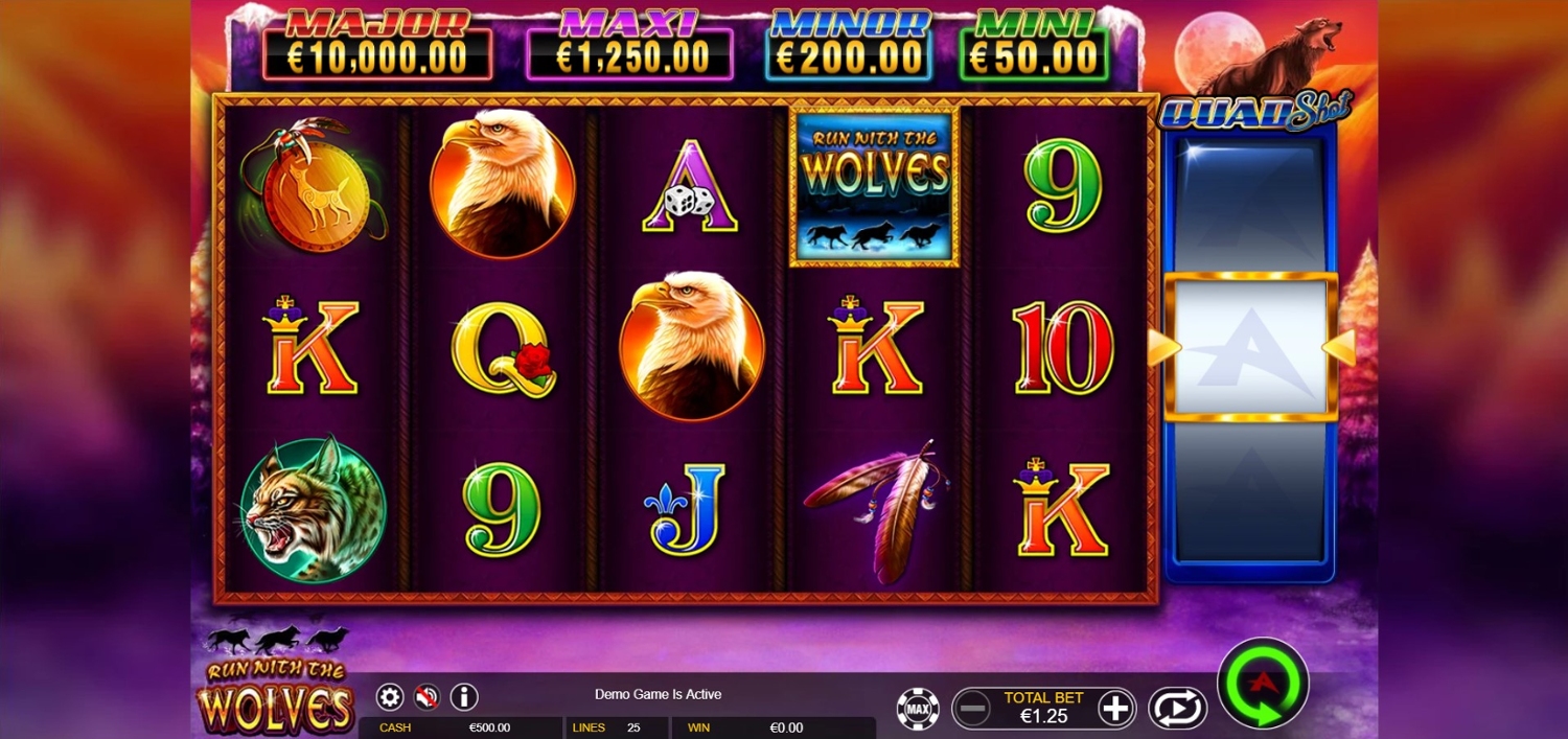 Run with The Wolfs Gameplay Image
