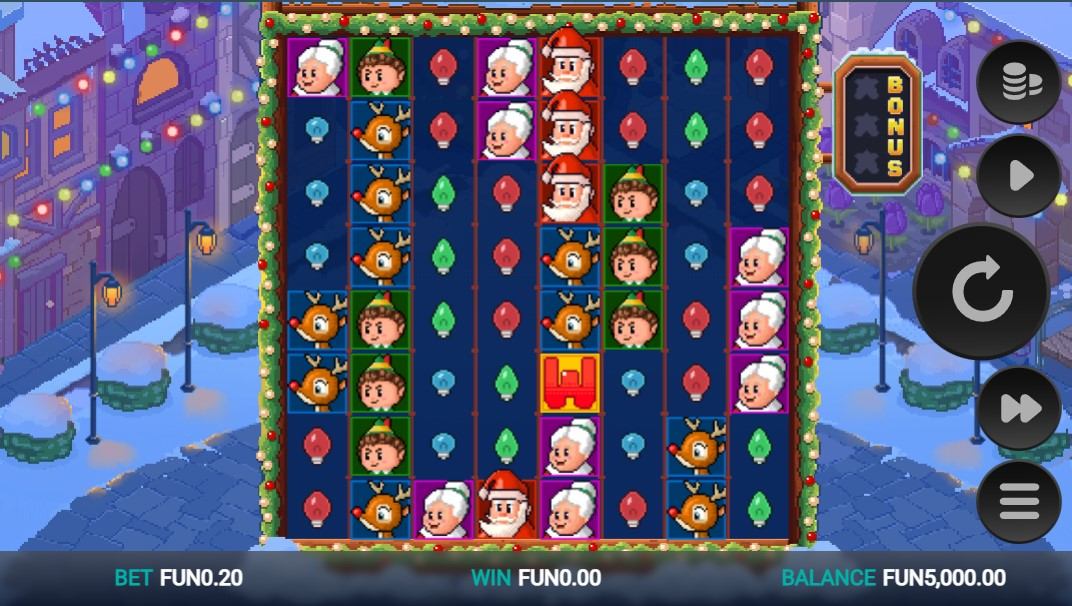 Santa’s Stack: Dream Drop Gameplay Image