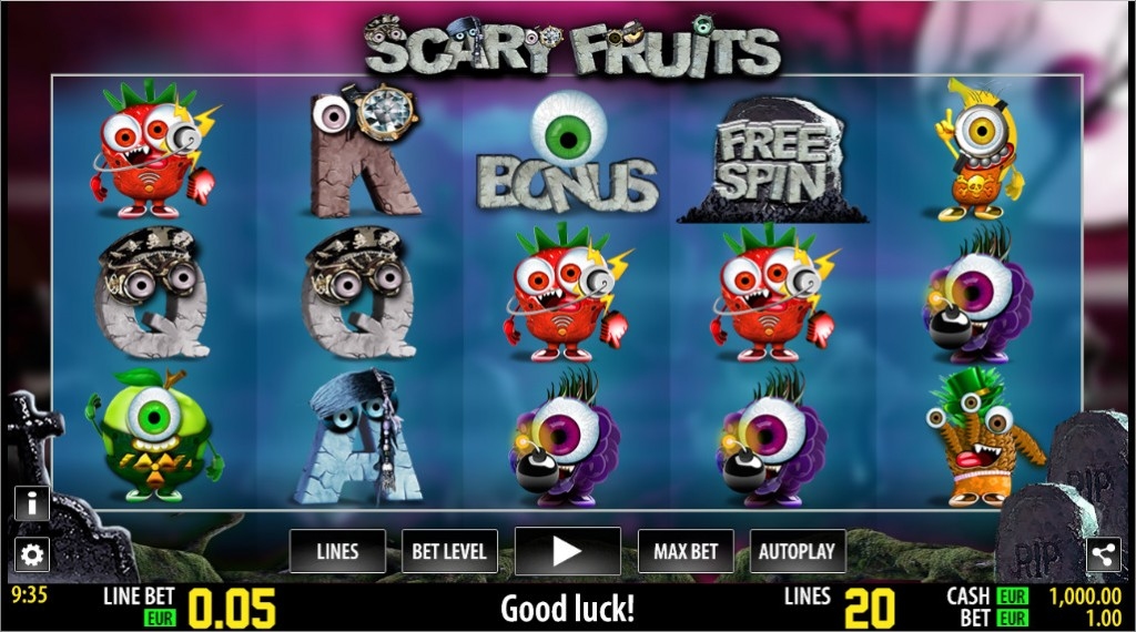 Scary Fruits Gameplay Image