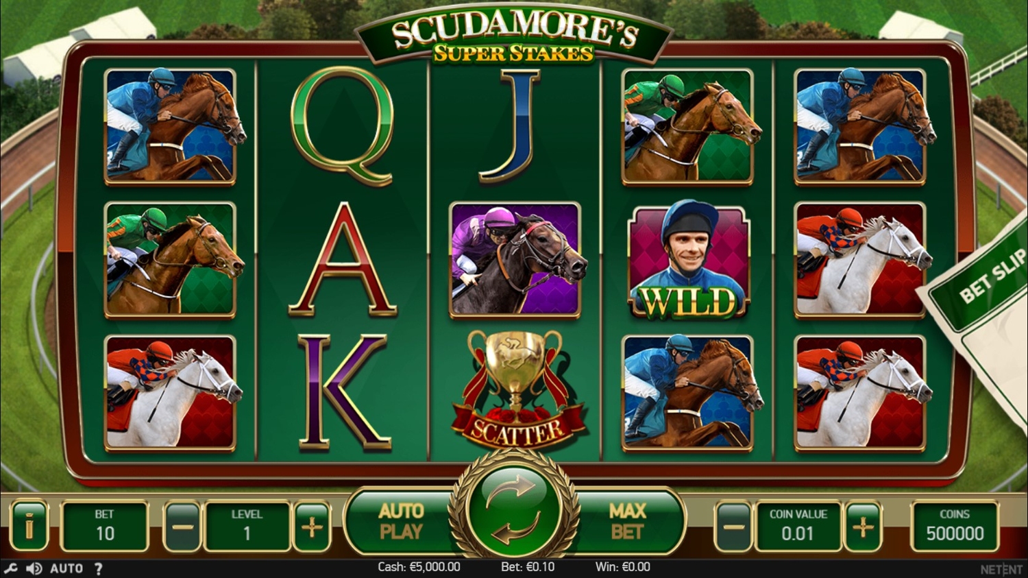 Scudamore’s Super Stakes Gameplay Image