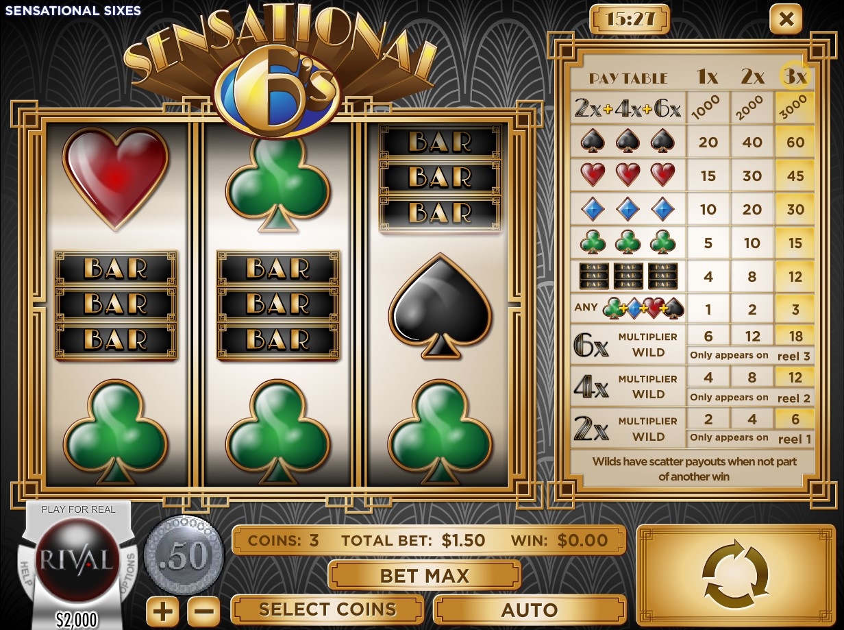 Sensational Sixes Gameplay Image