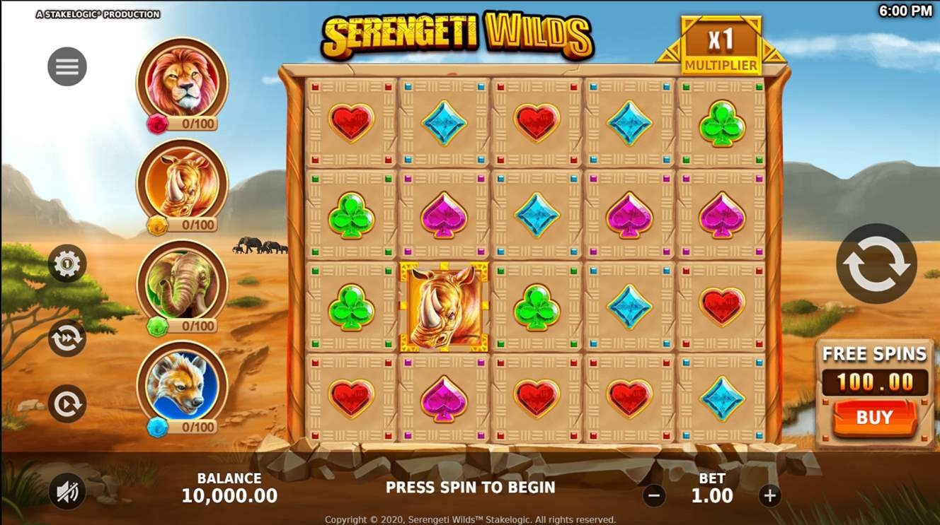 Serengeti Wilds Gameplay Image