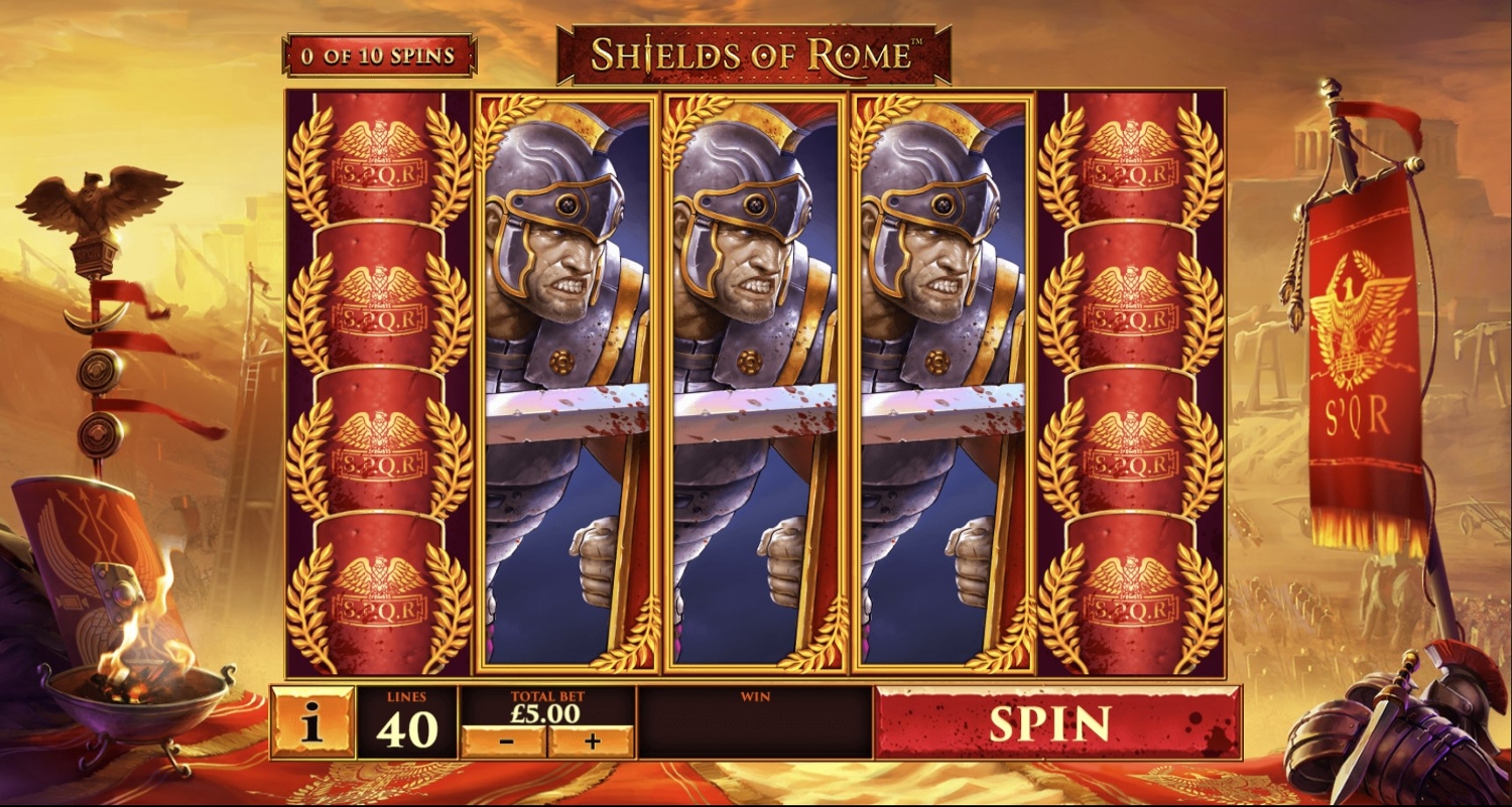 Shields of Rome Gameplay Image