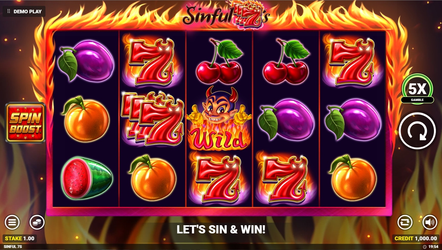 Sinful 7s Gameplay Image