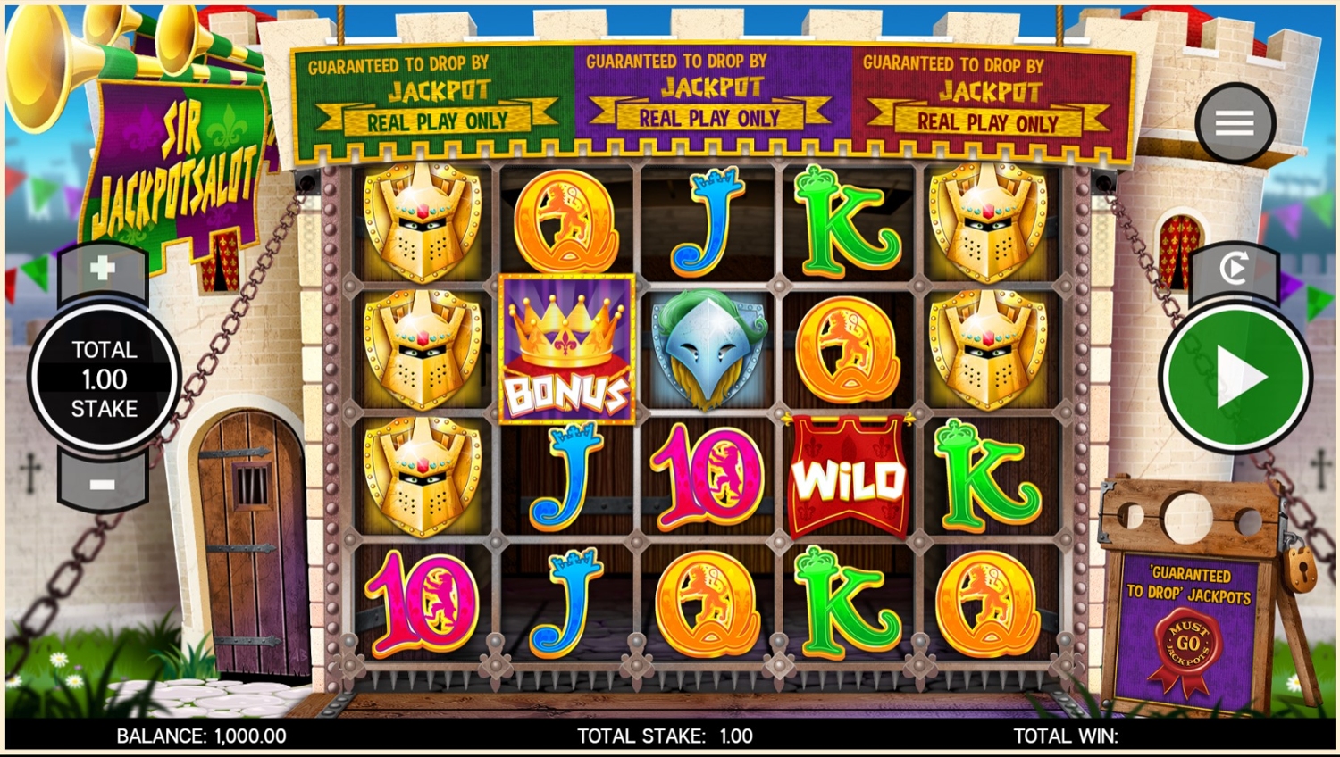 Sir Jackpotsalot Gameplay Image