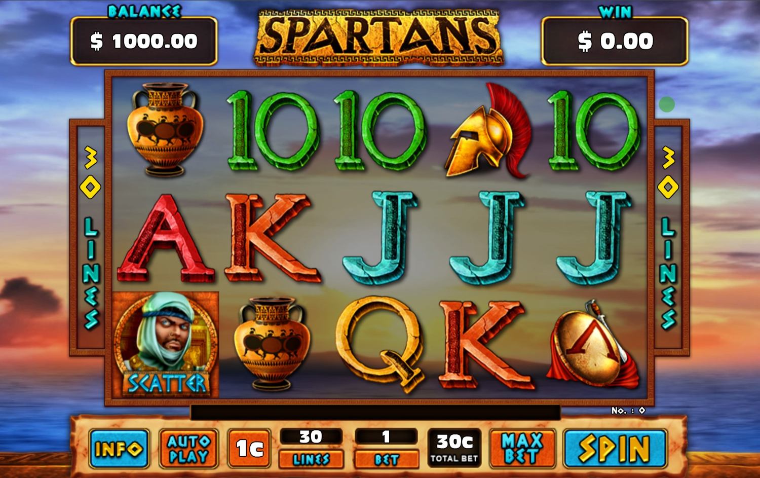 Sizzlin’ Fruits Gameplay Image