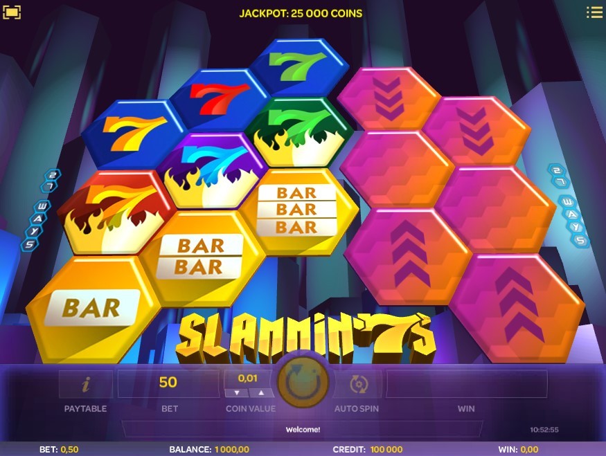Slammin 7’s Gameplay Image