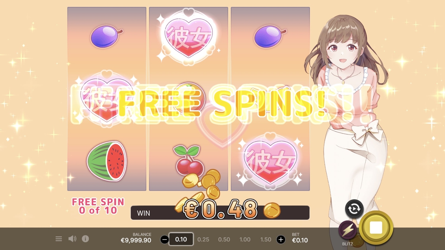 SlotGF Amane Gameplay Image